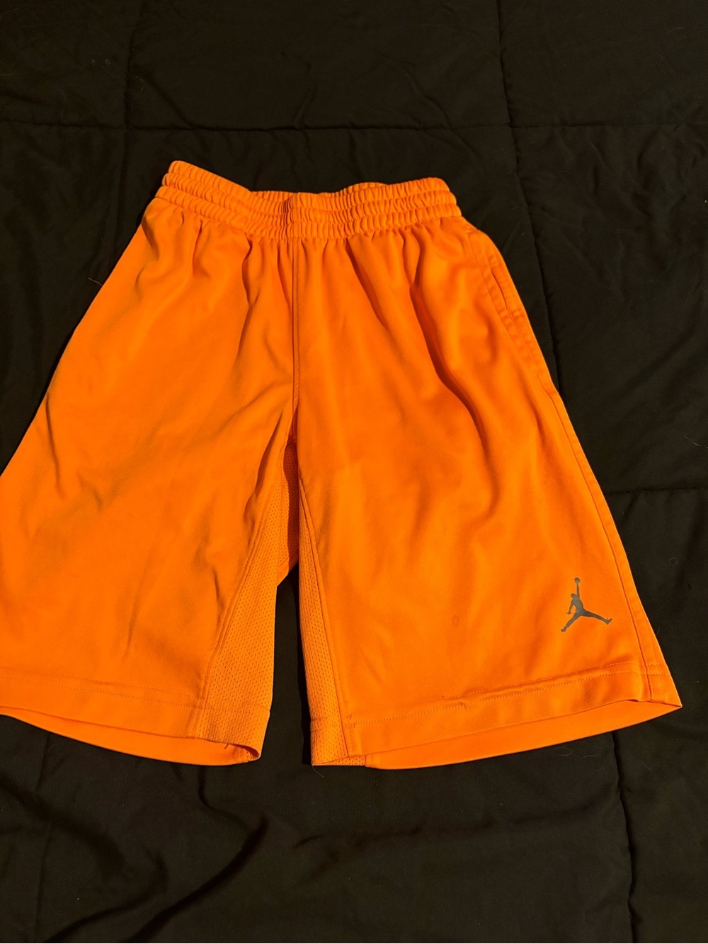 Jordan Orange Boys' Athletic Shorts